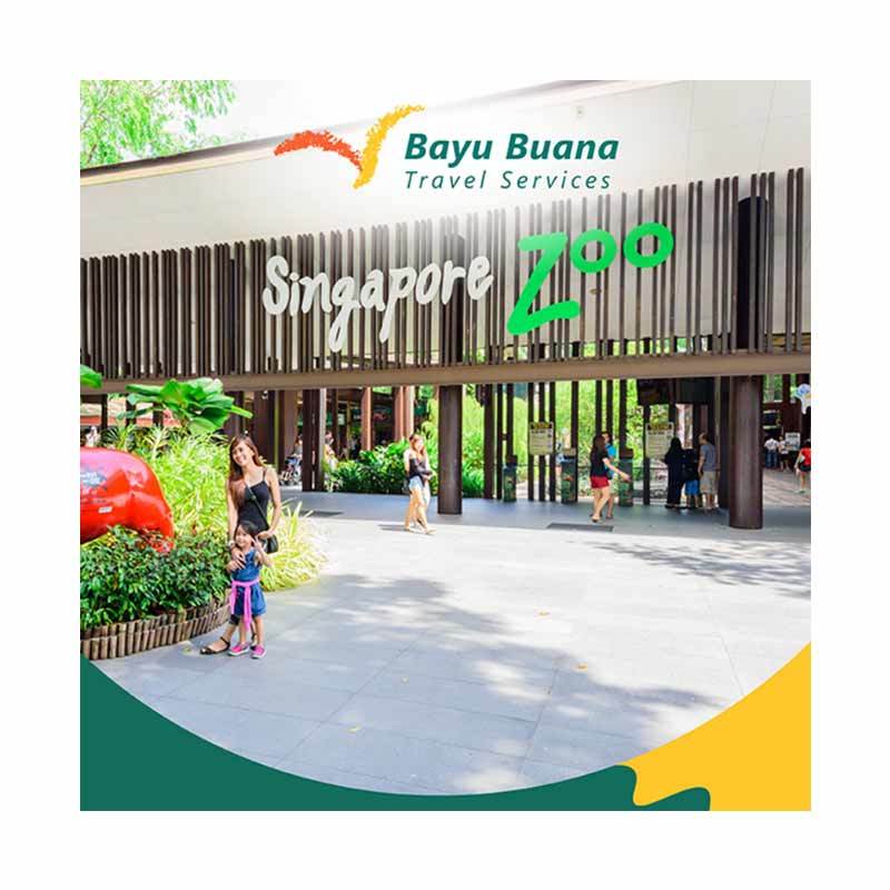 Bayu Buana Travel Services - Singapore Zoo Ticket