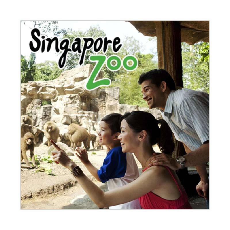 Discovery Online – Singapore Zoo E-Ticket Rp 225000