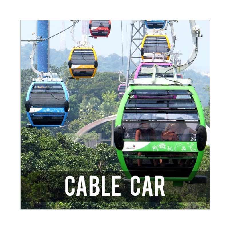 Singapore Cable Car Sky Pass Dewasa Voucher