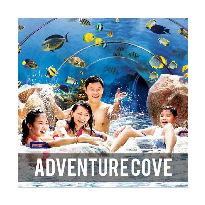 Singapore Adventure Cove Waterpark Paket Wisata [Dewasa]