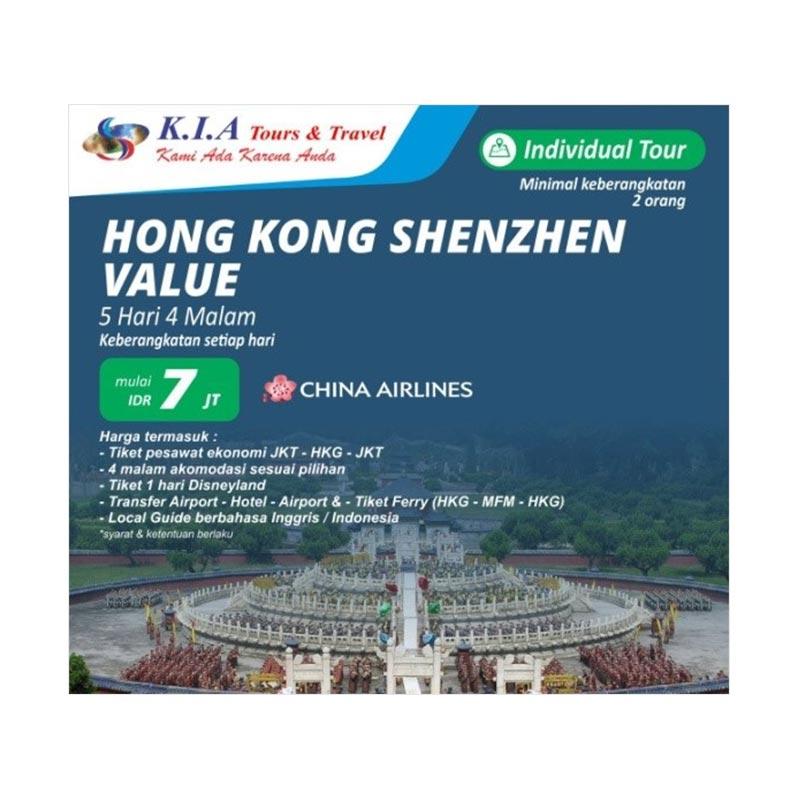 K.I.A Tours & Travel - Hong Kong Shenzhen Value Paket Wisata Internasional [5D4N]