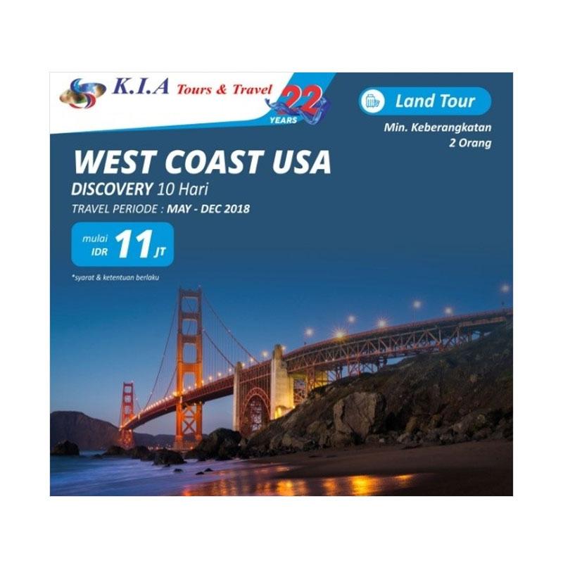 K.I.A Tours & Travel - West Coast Discovery Paket Wisata Internasional [10 Hari]