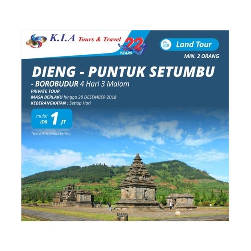 K.I.A Tours & Travel – Dieng Puntuk Setumbu Borobudur Tour Paket Wisata Domestik [4D3N] Rp 1599840
