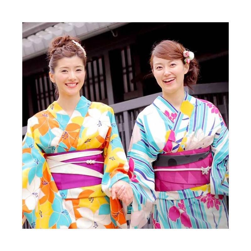 KKDay - One Day Kyoto Kimono Experience Paket Wisata Inernasional [Female & Male Kimono Set]