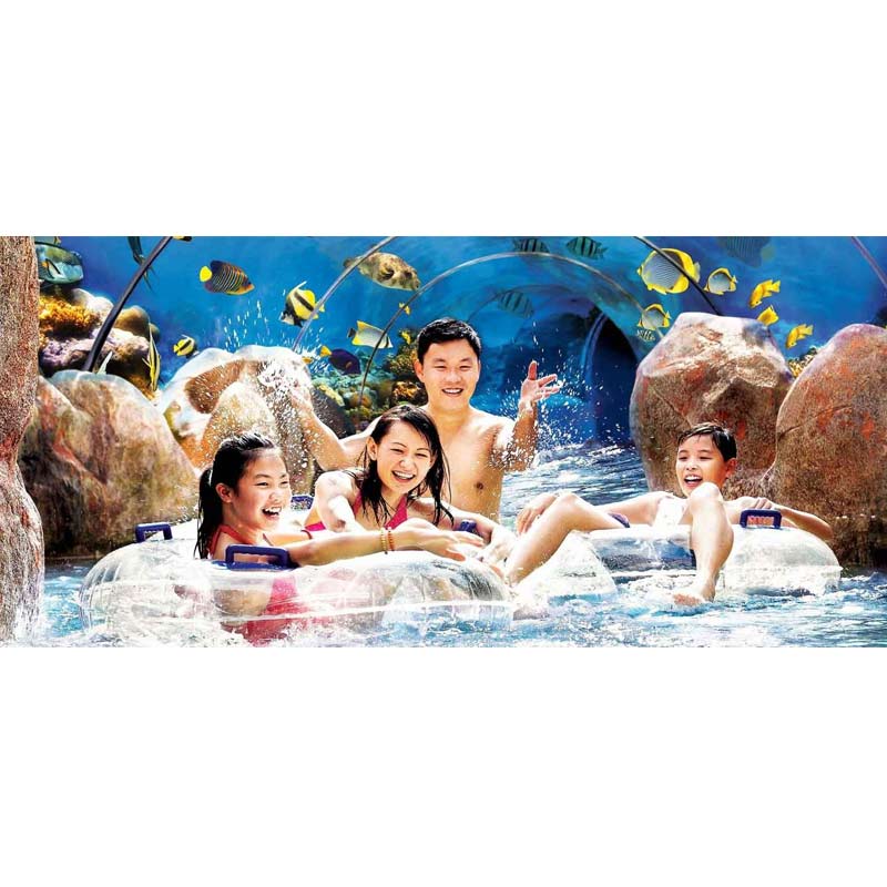 Point Tour - Adventure Cove Waterpark Singapore E-Ticket Paket Perjalanan Wisata [Child]