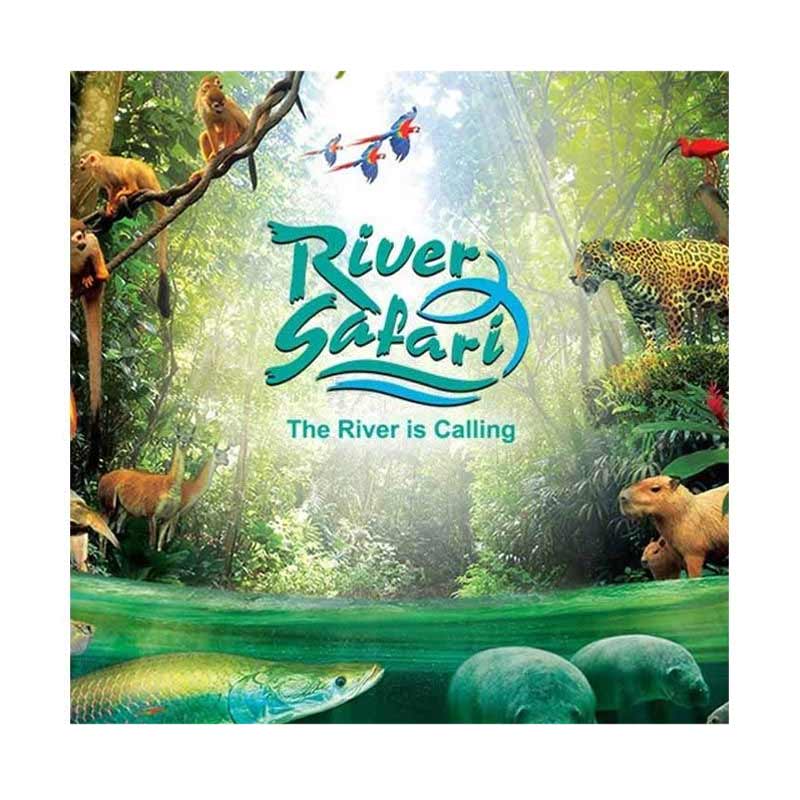 Point Tour - River Safari Singapore E-Ticket Paket Perjalanan Wisata [Child]