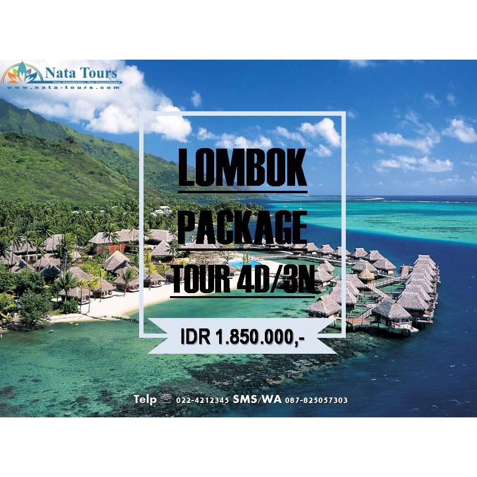 LOMBOK PACKAGE TOUR 4D3N Rp1.850.000