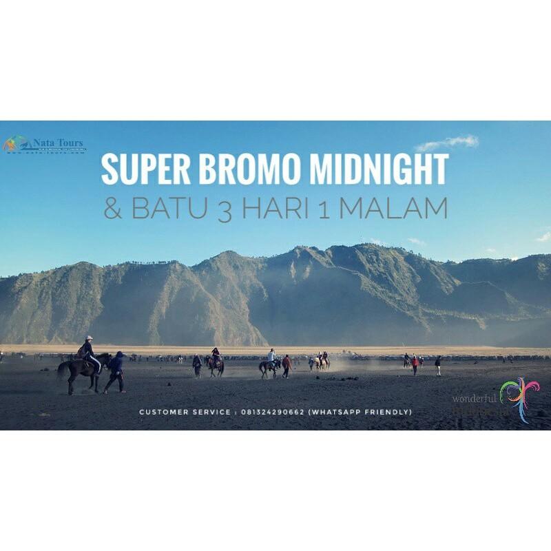 SUPER BROMO MIDNIGHT & BATU 3D1N Rp1.750.000