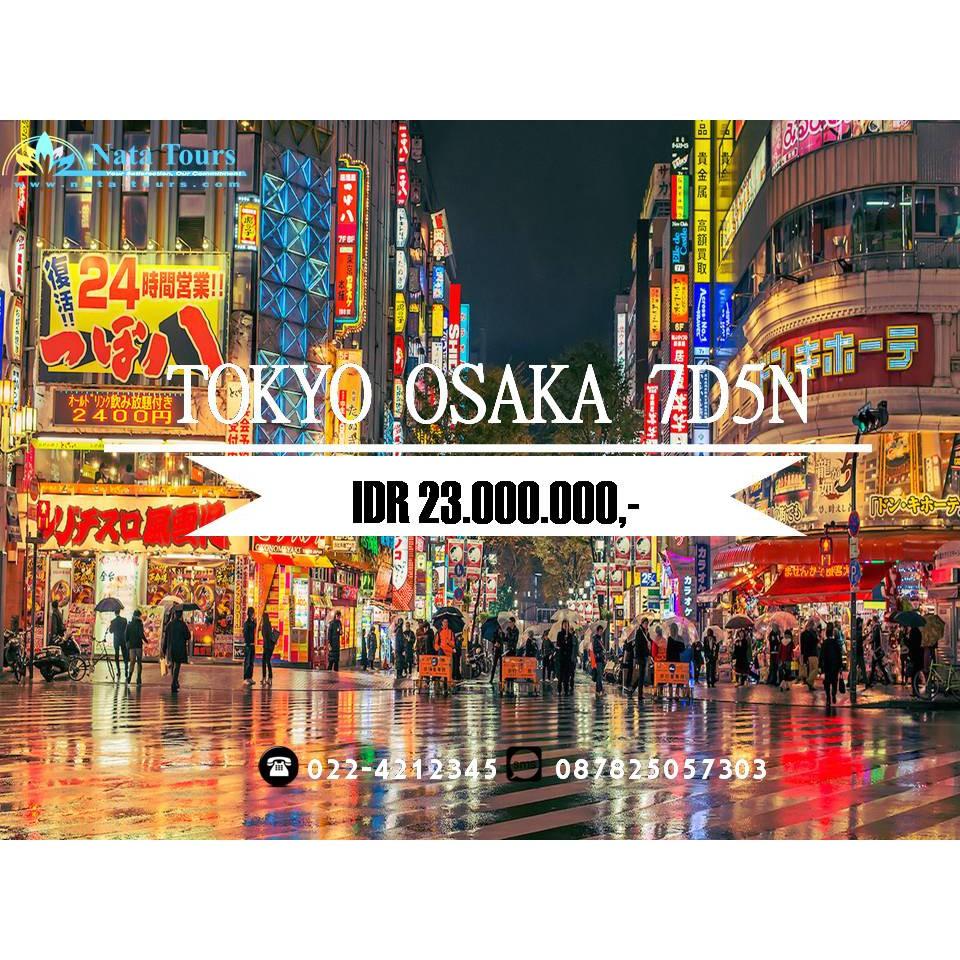 TOKYO OSAKA 7D5N Rp23.000.000