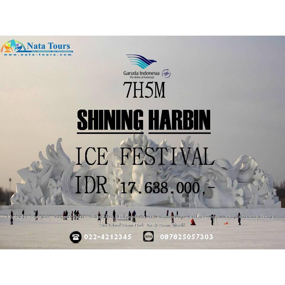SHINING HARBIN ICE FESTIVAL 7D5N By GARUDA INDONESIA Rp17.638.000