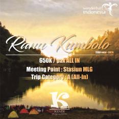 TOUR Ranu Kumbolo 3D2N - All In (untuk 9 orang)