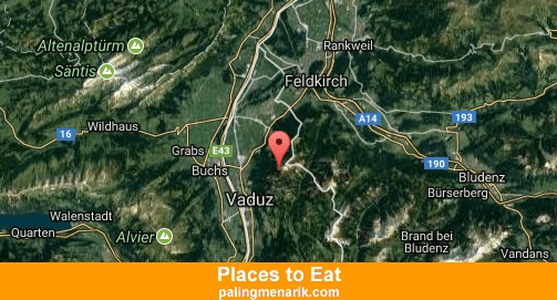 Best Places to Eat in  Liechtenstein