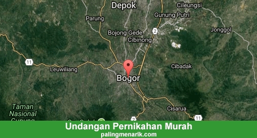Murah Undangan Pernikahan di Bogor