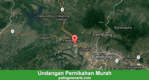 Murah Undangan Pernikahan di Bandung barat