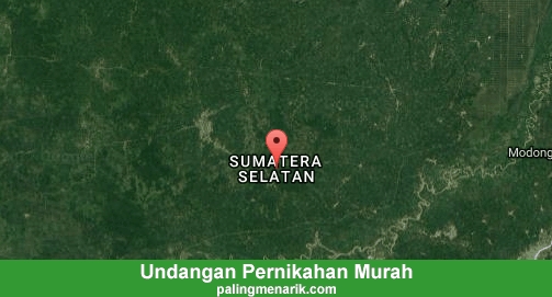 Murah Undangan Pernikahan di Sumatera selatan