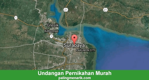 Murah Undangan Pernikahan di Surabaya