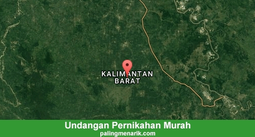 Murah Undangan Pernikahan di Kalimantan barat