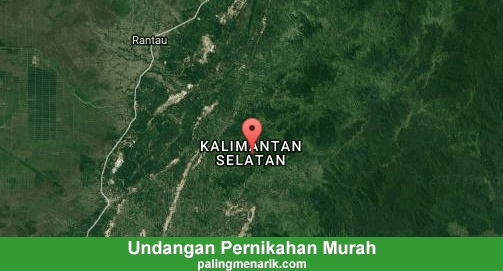 Murah Undangan Pernikahan di Kalimantan selatan