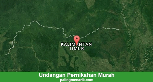 Murah Undangan Pernikahan di Kalimantan timur