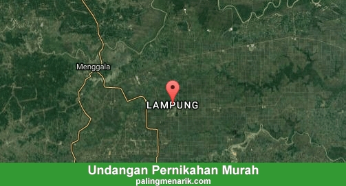 Murah Undangan Pernikahan di Lampung