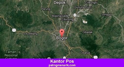 Daftar Kantor Pos di Bogor