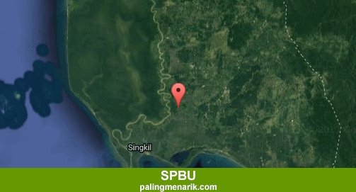 Pom Bensin SPBU di Aceh singkil