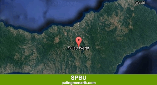 Pom Bensin SPBU di Maluku barat daya