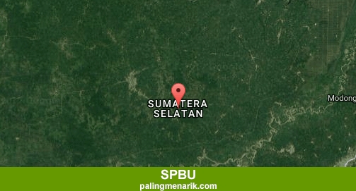 Pom Bensin SPBU di Sumatera selatan