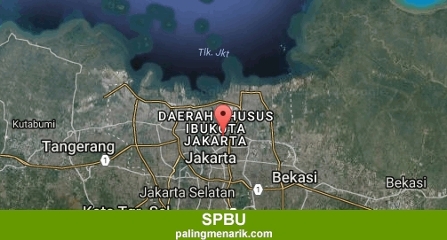 Pom Bensin SPBU di Jakarta