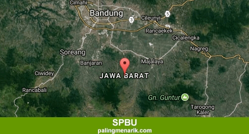 Pom Bensin SPBU di Jawa barat