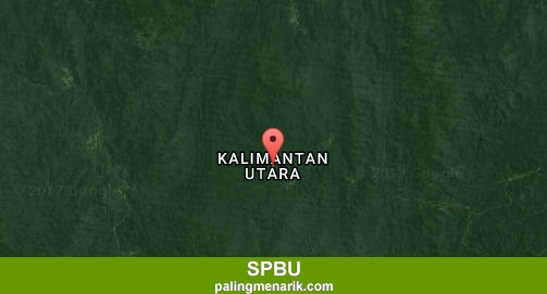 Pom Bensin SPBU di Kalimantan utara