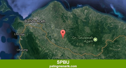 Pom Bensin SPBU di Aceh besar