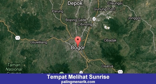 Daftar Tempat Melihat Sunrise di Bogor