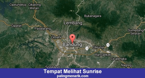 Daftar Tempat Melihat Sunrise di Kota Bandung