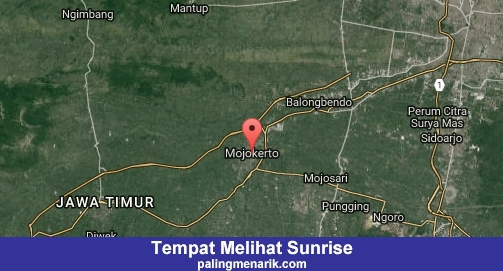 Daftar Tempat Melihat Sunrise di Kota Mojokerto