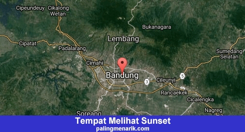 Daftar Tempat Melihat Sunset di Bandung