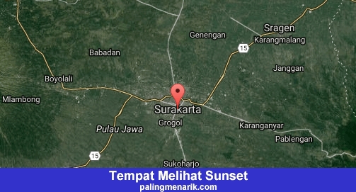 Daftar Tempat Melihat Sunset di Kota Surakarta