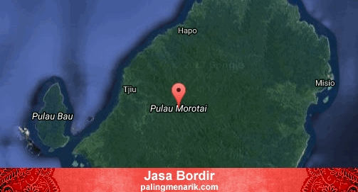 Jasa Bordir di Pulau Morotai