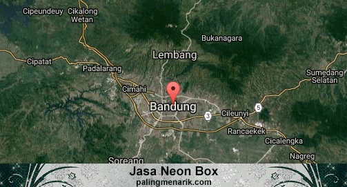 Jasa Neon Box di Kota Bandung