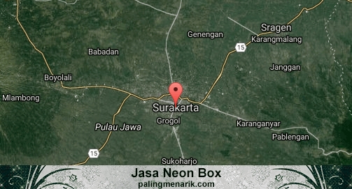 Jasa Neon Box di Kota Surakarta