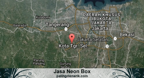 Jasa Neon Box di Kota Tangerang Selatan