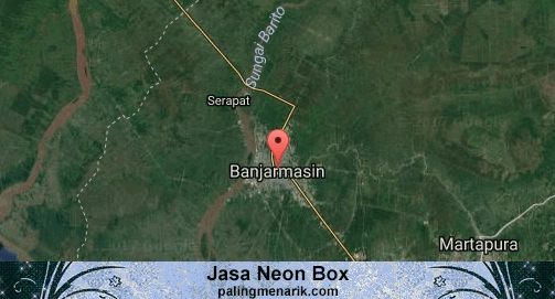 Jasa Neon Box di Kota Banjarmasin