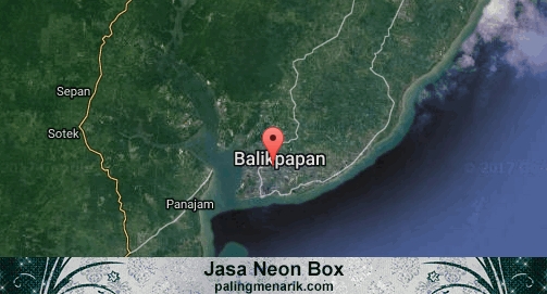 Jasa Neon Box di Kota Balikpapan